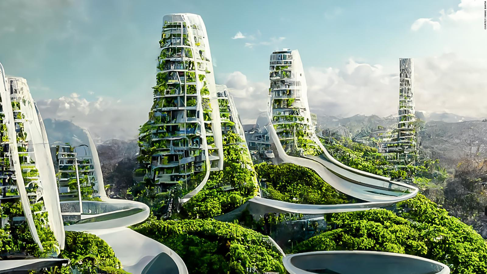 Ako budú vyzerať mrakodrapy budúcnosti? Umelá inteligencia to vie